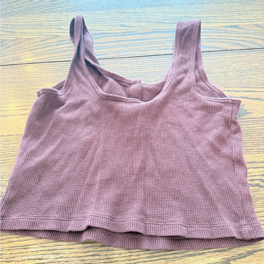 Old Navy Henley Cropped Tank - Picture 5 of 5